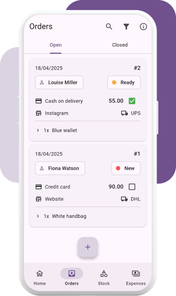 Order Management Feature
